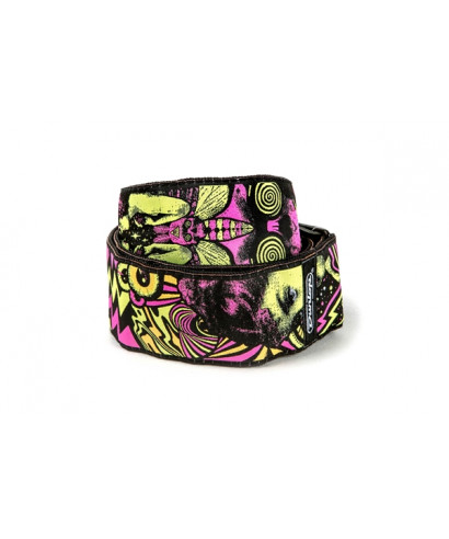 Dunlop ILD06 shoulder strap I love dust tuxedo moon orange