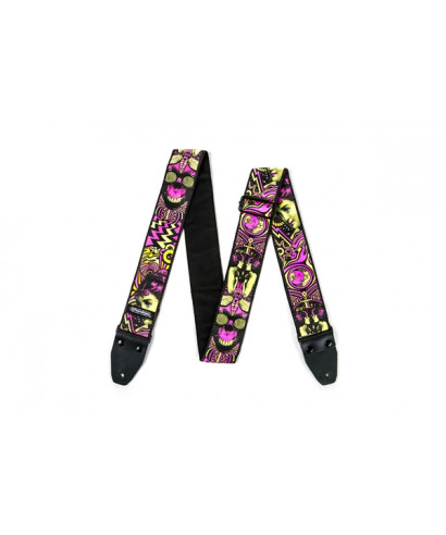 Dunlop ILD06 shoulder strap I love dust tuxedo moon orange