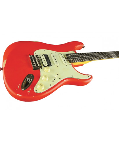 Eko Aire Relic Fiesta Red - Electric guitar | Piazzo