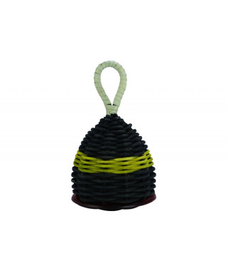 Natal Caxixi (L) BK-YELLOW BAND + RED END