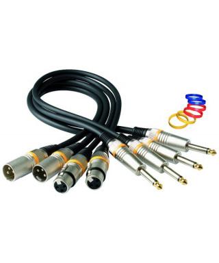 ROCKGEAR RCL 30385 D7 F XLR microphone cable (F) / Jack (M) TS 6.3mm 5m