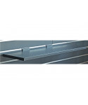 Quik Lok SBS / 649L long perforated shelf for Slatwall exhibitor panels