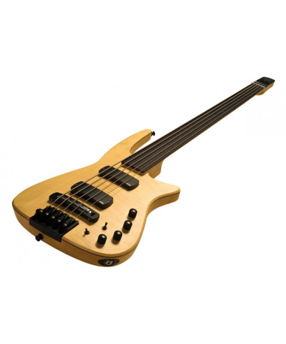 NS Design CR5 Radius Basso 5 corde Fretless, Natural Satin