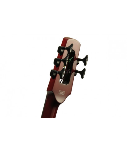NS Design WAV5 Double Bass Transparent Red