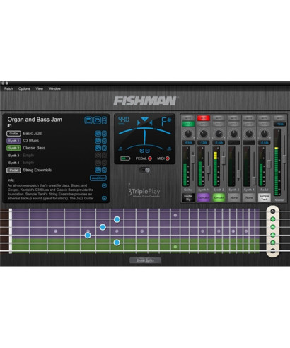 Fishman TriplePlay Wireless MIDI Guitar Controller