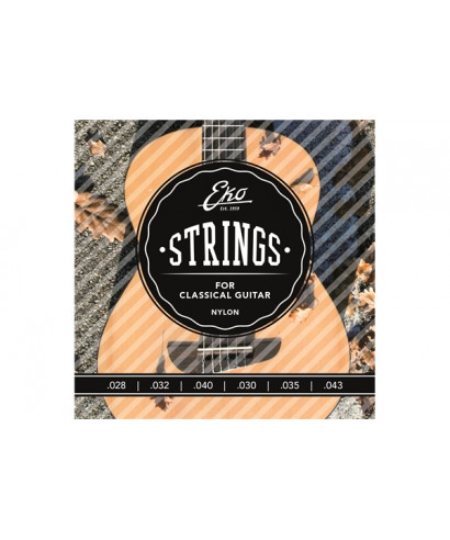 Eko classical guitar ropes 28-43 MEDIUM TENSION SET / 6