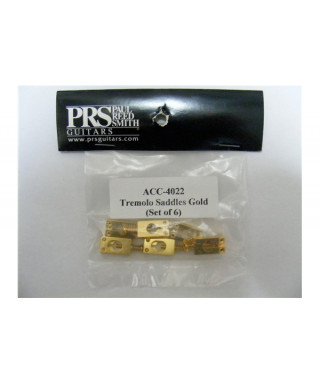 PRS ACC-4022 Tremolo Saddle (set 6) GOLD