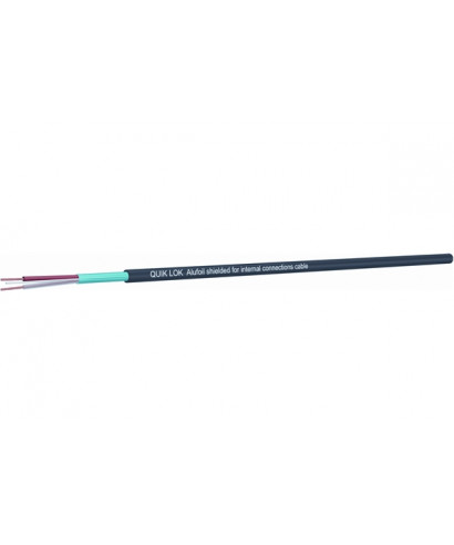 Quik Lok cm / 805 BK Professional balanced microphone cable