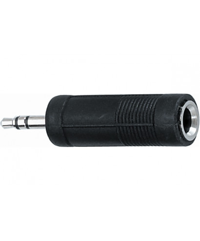 Quik Lok AD / 16 Audio adapter Jack 6.3 mm Stereo Female / Jack 3.5 mm Stereo