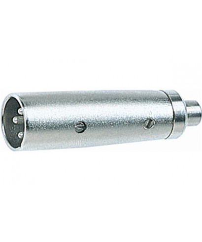 Quik Lok g / 284-K Audio Adapter Cannon XLR Male 3 Poli / RCA Female