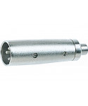 Quik lok g/284-k adattatore audio cannon xlr maschio 3 poli/rca femmina