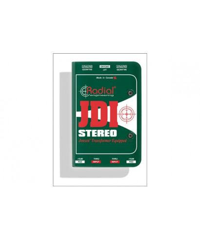 Radial jdi stereo passive direct box 