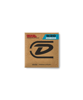 Dunlop DJN0920 Banjo Nickel Wound, Light Set/5