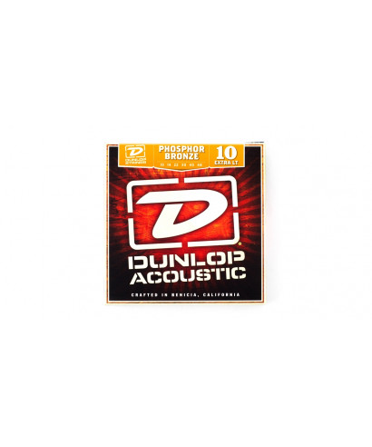 Dunlop DAP1048 Acoustic Phosphor Bronze, Extra Light Set/6