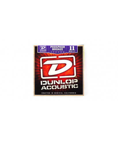 Dunlop DAP1152 Acoustic Phosphor Bronze, Medium Light Set/6