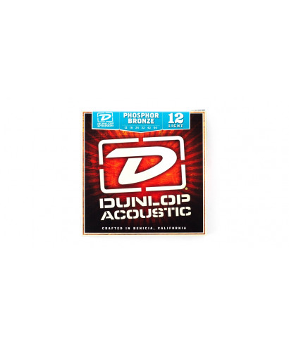 Dunlop DAP1254 Acoustic Phosphor Bronze, Light Set/6