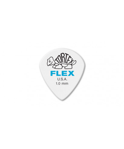 Dunlop 466R100 Tortex Flex Jazz III XL 1.0 mm Bag/72