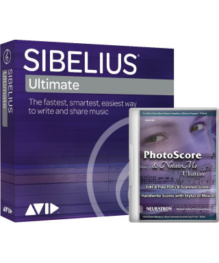 Avid Sibelius SIBELIUS | ULTIMATE PERPETUAL LICENSE + PHOTOSCORE & NOTATEME ULTIMATE
