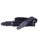 RightOn! Straps Plain Black - Tracolla per Chitarra e Basso | Piazzo