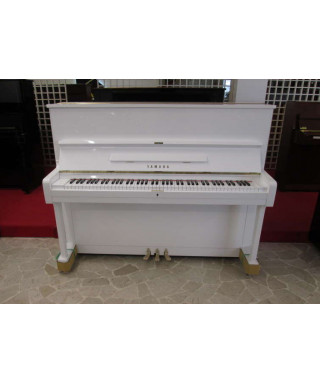 Yamaha U1 Bianco Pianoforte Verticale