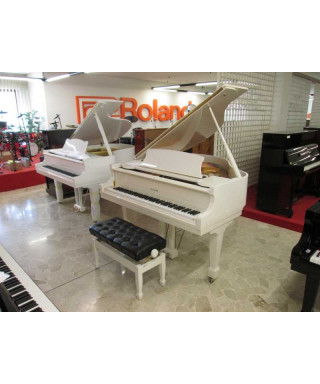 B. Steiner white piano 1/ 2-tailed rental