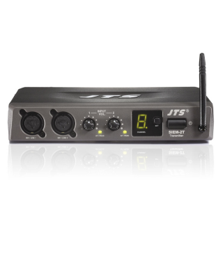 JTS Siem-2T Wireless PLL UHF System in Ear Monitor