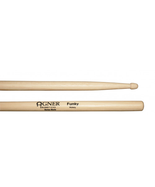 Agner AGN-FNK Bacchette per batteria Funky Hickory