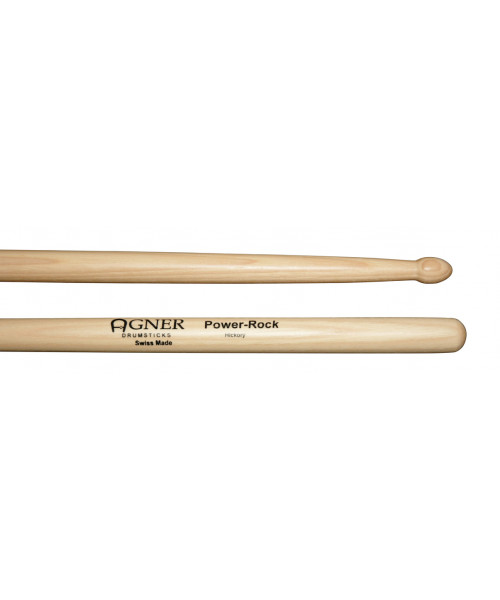 Agner AGN-PRKH Bacchette per batteria Power Rock Hickory