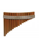 Belcanto PFK-18 pan flute, in plastic, 18 cann