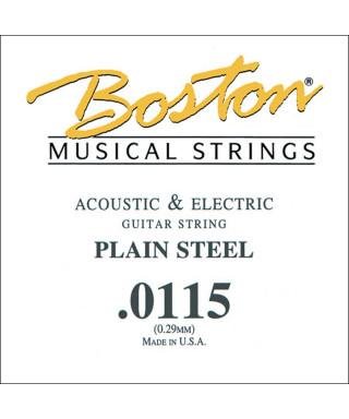 Boston BPL-0115 .0115 Corda singola per chitarra elettrica / acustica