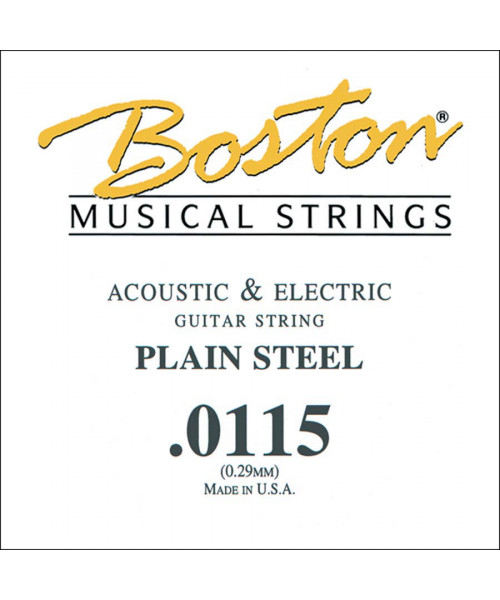 Boston BPL-0115 .0115 Single rope for electric / acoustic guitar