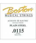 Boston BPL-0115 .0115 Single rope for electric / acoustic guitar