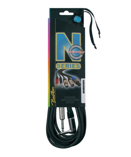 Boston GC-505-3 Jack tool cable - 3 meter angular jack