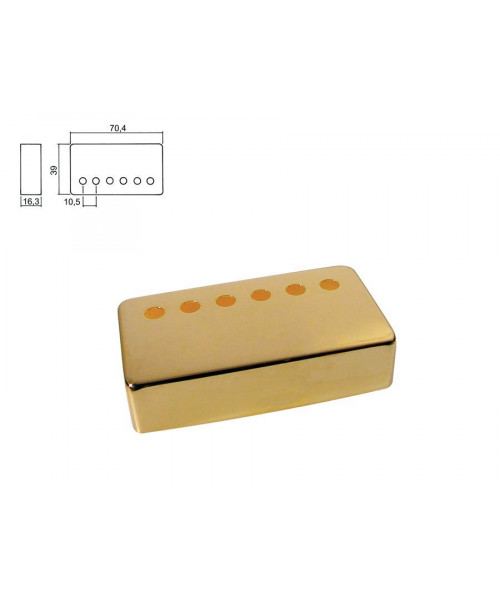 Boston HPC-20-GGF Cover pickup per humbucker