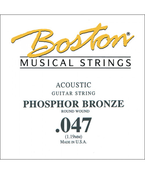 Boston BPH-047 .047 Corda singola per chitarra acustica