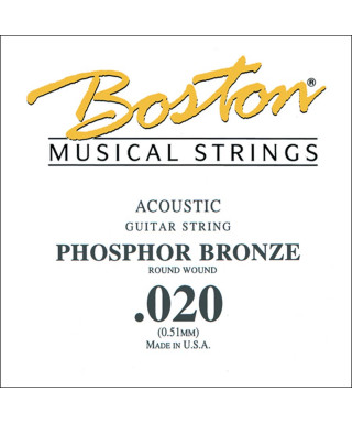 Boston BPH-020 .020 Corda singola per chitarra acustica
