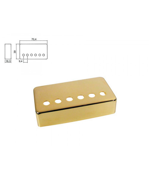 Boston HPC-10-GGR Cover pickup per humbucker