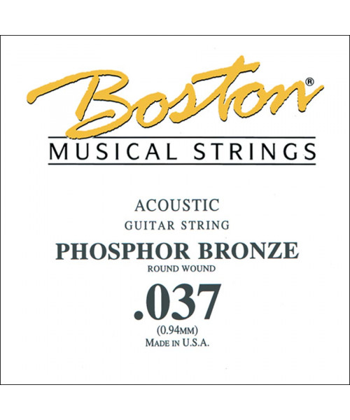 Boston BPH-037 .037 Corda singola per chitarra acustica