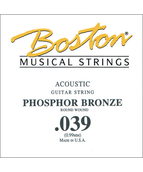 Boston BPH-039 .039 Corda singola per chitarra acustica