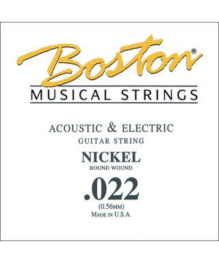 Boston BEN-022 .022 Corda singola per chitarra elettrica / acustica