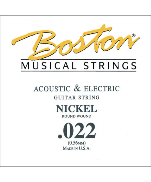 Boston Ben-022 .022 Single rope for electric / acoustic guitar