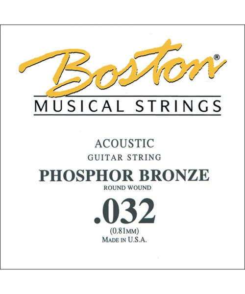 Boston BPH-032 .032 Single rope for acoustic guitar