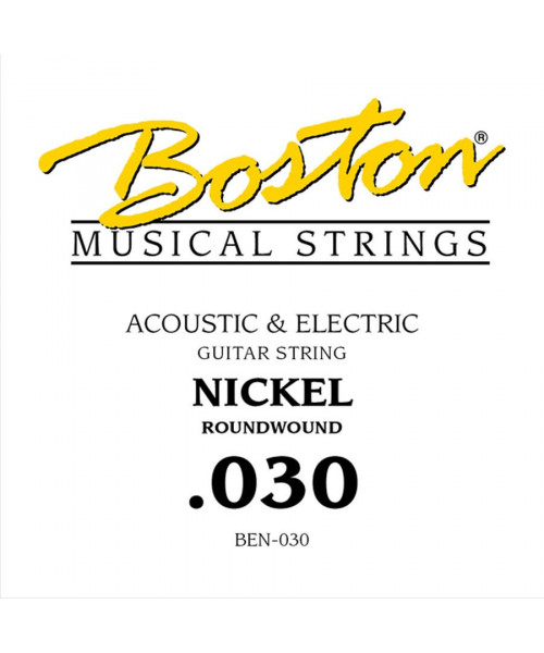 Boston Ben-030 .030 Single rope for electric / acoustic guitar
