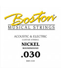 Boston BEN-030 .030 Corda singola per chitarra elettrica / acustica