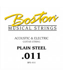 Boston BPL-011 .011 Single rope for electric / acoustic guitar