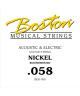 Boston BEN-058 .058 Corda singola per chitarra elettrica / acustica
