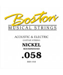 Boston BEN-058 .058 Corda singola per chitarra elettrica / acustica