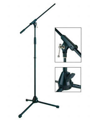 Boston MS-1400-BK microphone rod, 165cm