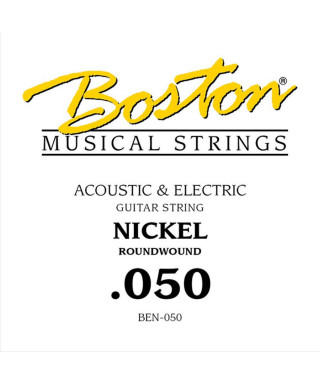 Boston BEN-050 .050 Corda singola per chitarra elettrica / acustica