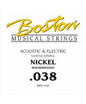 Boston Ben-038 .038 Single rope for electric / acoustic guitar